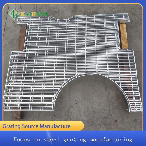 Quality Oem Galvanised Metal Grid Mild Steel Grating For Refinery Building wholesale