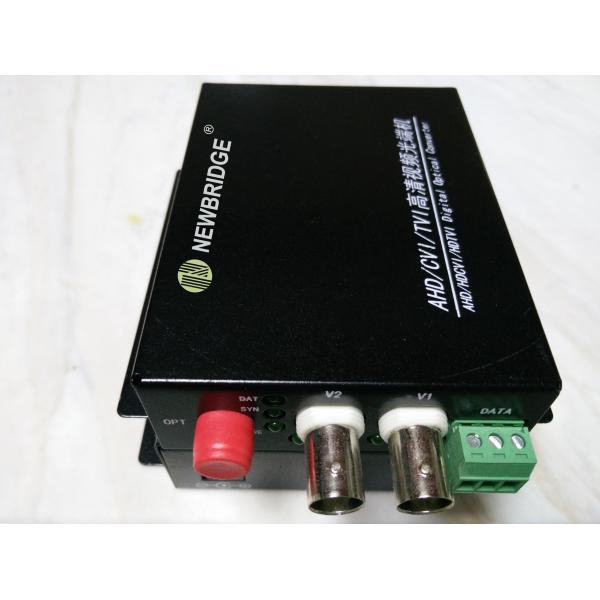 HD TVI / CVI / AHD Transmitter Receiver , 1310nm 1080P 20km BNC Video Transceive