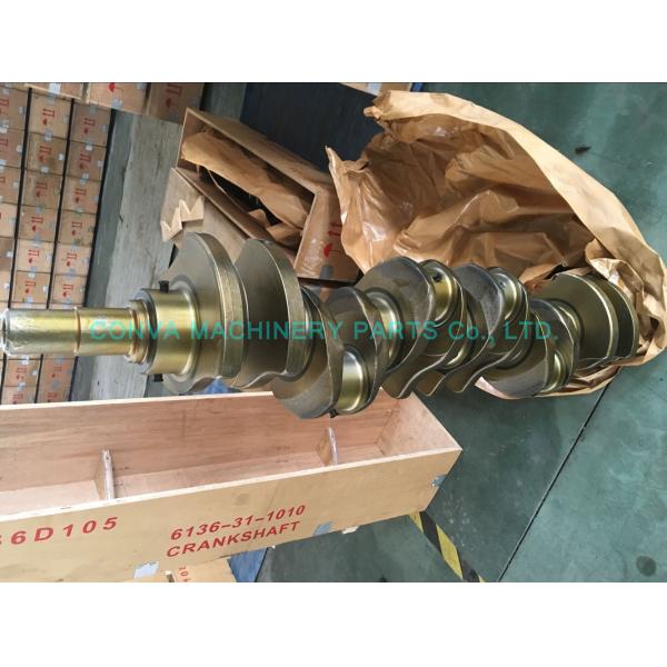 Quality High Performance 6d105 Diesel Engine Crankshaft Komatsu Diesel Engine Parts wholesale
