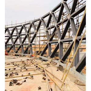 Aluminum Alloy Dome Roof Building with FRP Fiber Sheet glass skylight cover