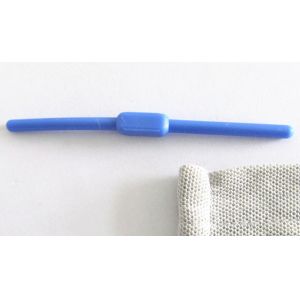 UHF Tolerance high temperature Flexible Spring Silicone Laundry Tag, UHF Spring