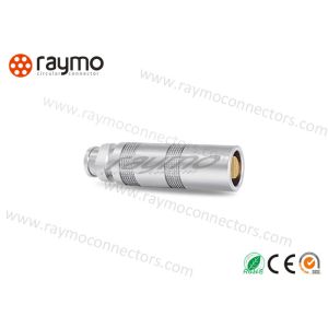 FFA Plug Half Moon Connector , Circular Push Pull Connectors 00 0S 1S 2S Series