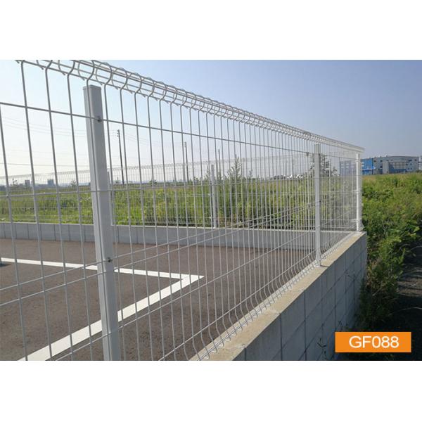 Quality Powder Coated Steel Welded Wire Garden Fence Welded Double Circle wholesale