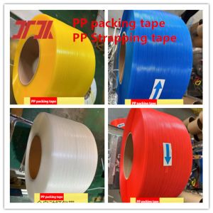 Wholesale 5-19mm PP plastic packaging tape pp packaging tape for desktop baler