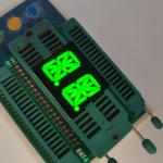 Common Cathode Alphanumeric LED Display 2 Digit 13.8mm 14 Segment