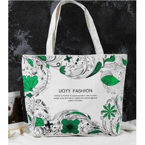 China Custom Logo Promotion Zipper Grocery Shopping 8OZ Canvas Make Up Tote