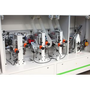 2mm 3mm PVC Mdf Automatic Edge Banding Machine With One Up Glue Pot One