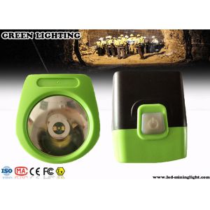 6000 Lux Cordless Mining Cap Lamps , 230mA 110 Lum Rechargeable Headlamp Led