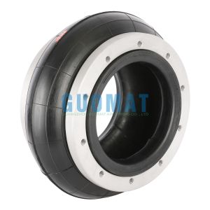 Original Guomat 1H320124 Single Convoluted Piston Air Spring With Flange