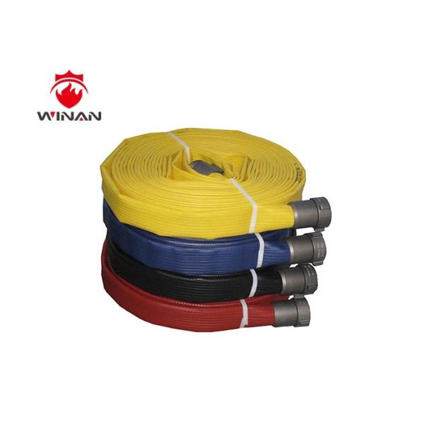 Fabric Fire Fighting Hose Reel High Pressure ISO9001/CCCF Certificate