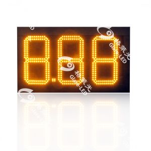 Digital Gas Station Led Price Display Changer Sign 110 220VAC