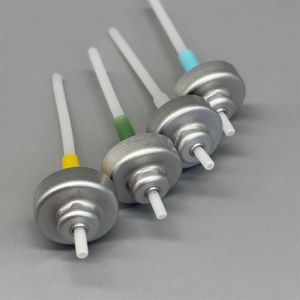 Portable 20mm Plastic Stem Metered Aerosol Valve for Travel with Compact Design