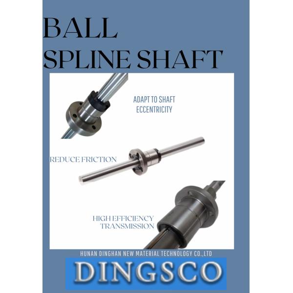Ballspline For Transmission System Ball Screw Splined Shaft High Torque And High Precision With Long Service Life