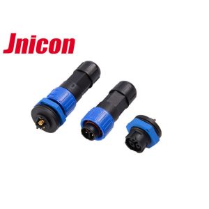 Fireproof Waterproof Electrical Plugs And Sockets Large Amp Customized Cable