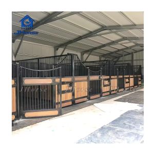 Customizable European Horse Stalls in Varied Heights Weatherproof with Swing or