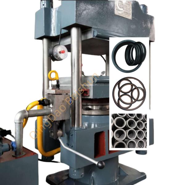 Steam Heated Rubber Plate Vulcanizer With High Pressure O Ring Seal Making