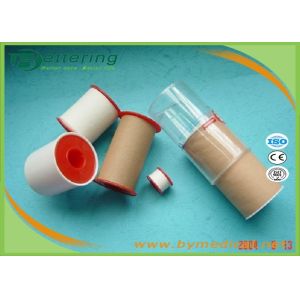 Skin Colour Zinc Oxide Adhesive Plaster Tape 100% Cotton With Hypoallergenic