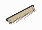 Custom 18 Pin FFC FPC Connector 1.0 Mm Pitch Horizontal Vertical Flexible