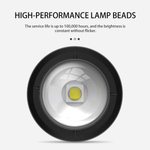 1000 Lumens Handheld Rechargeable Spotlight Mobile Phone Charging