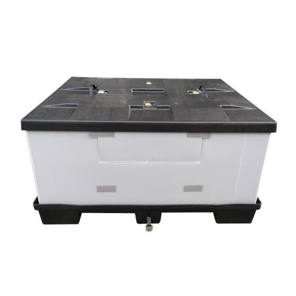Agriculture Coaming Boxes UV Resistant Plastic Pallet Bins Lightweight Strong