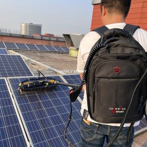 Extensional Cleaning Machine for Solar Panel Rotary Brushes WLS-5 and Shipping Cost