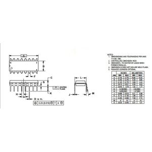 Cheap Integrated Circuit Chip QUAD EIA-485 LINE DRIVERS MC75172BDW MOTOROLA SOP20 for sale