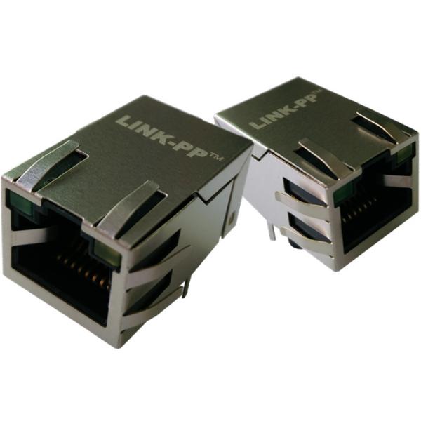 Quality 08B0-1X1T-36-F | LPJ9011KONL Magnetic RJ45 Jack 10/100Mbps W/LED , Latch Up wholesale