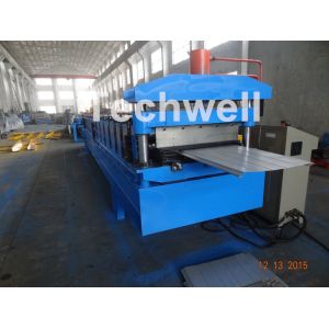 Reasonable Cold Roll Forming Machine For PU Roof Panels , PPGI Galvanized Steel
