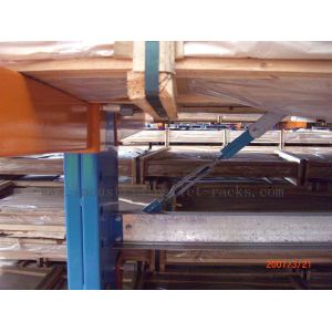 Warehouse Cantilever Racking Systems Both Side for Aluminum Pipe