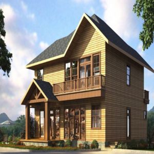 Light Steel Structure Steel Sandwich Board Prefab House For Modern Villas