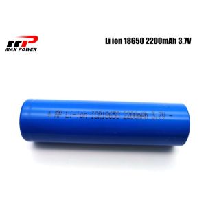 Cheap 2200mAh 3.7V 18650 Lithium Ion Batteries BIS IEC2133 CB for sale