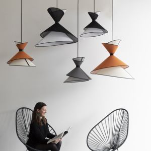 Nordic Design Indiviudal Fabric Art Decorative Pendant Light Kimono Mixte