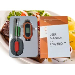 APP Smart Control Smart Wireless Bbq Thermometer Mobile Operated Programmed With