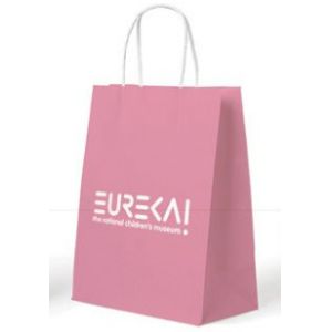Embossed Printing Paper Bag 250gsm Printed Paper Carrier Bags