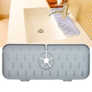 Waterproof Anti Splash Silicone Pad Kitchen Gadget Tool for Bathroom Faucet