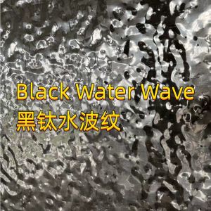 Customize Big Wave Water Ripple Stainless Steel Metal Sheet 0.8*1220*2440mm