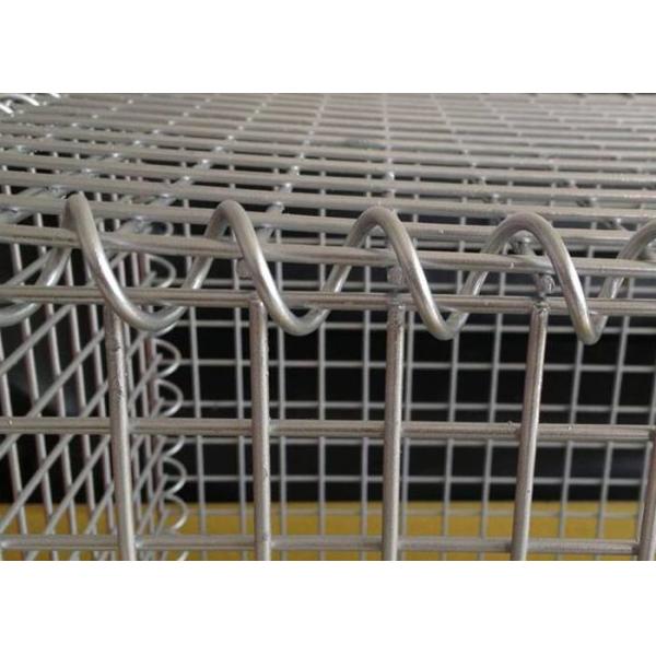 Quality Welded Type Gabion Wire Mesh Boxes , Wire Box Retaining Walls 10-20 Years Use Life wholesale