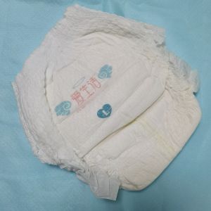 China Breathable Magic Cotton Disposable Baby Diaper Pants Elastic waist on sale
