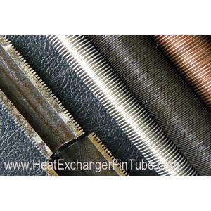 China A334 Gr 1 / 3 / 6 Carbon Steel Threaded Low Fin Tube for Ventilation system on sale