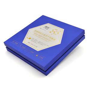 Durable Skincare Packaging Box Printing With Removable Lid And Foam Insert