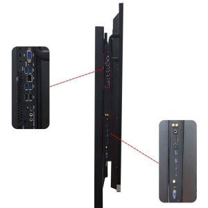 Customized 75 Inch Interactive Whiteboard , Wall Mount Touch Screen Teaching