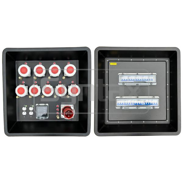 Syntax MD3 4P 63A Three Phase Portable Distribution Boards HDPE IP67 With