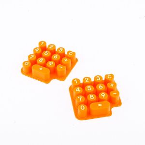 Cheap Customized Silicone Elastic Button, Silicone Rubber Button Mold Customization for sale