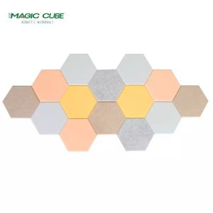 High-Density Polyester Acoustic Panel Fireproof Multi-Scene Sound Reduction