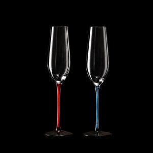 Custom Bulk Engraved Logo 6-10 OZ Premium Crystal Champagne Wedding Glassware-