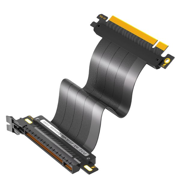High Speed PCI-E 4.0 16X GPU Riser Cable with 256Gbps Transmission for Enhanced GPU Performance