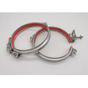 Stainless Steel 304 Quick Connect Pipe Clamp With Gasket Quick Lock