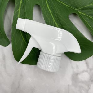 SS316 Plastic Trigger Sprayer Pump 28/415 28/410 White 0.81ml With Screw Cap