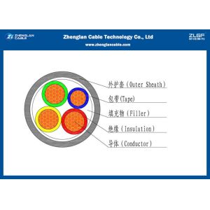 Cu(AL)/XLPE/SWA/PVC LV 0.6/1KV 4 Cores LSZH Power Cable