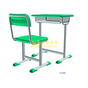 Single Dual Student Table And Chair Set With Groove HDPE Material